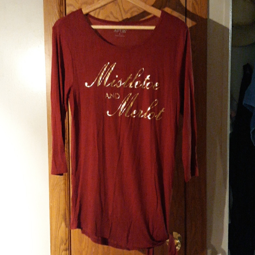 Side Knot Long Blouse